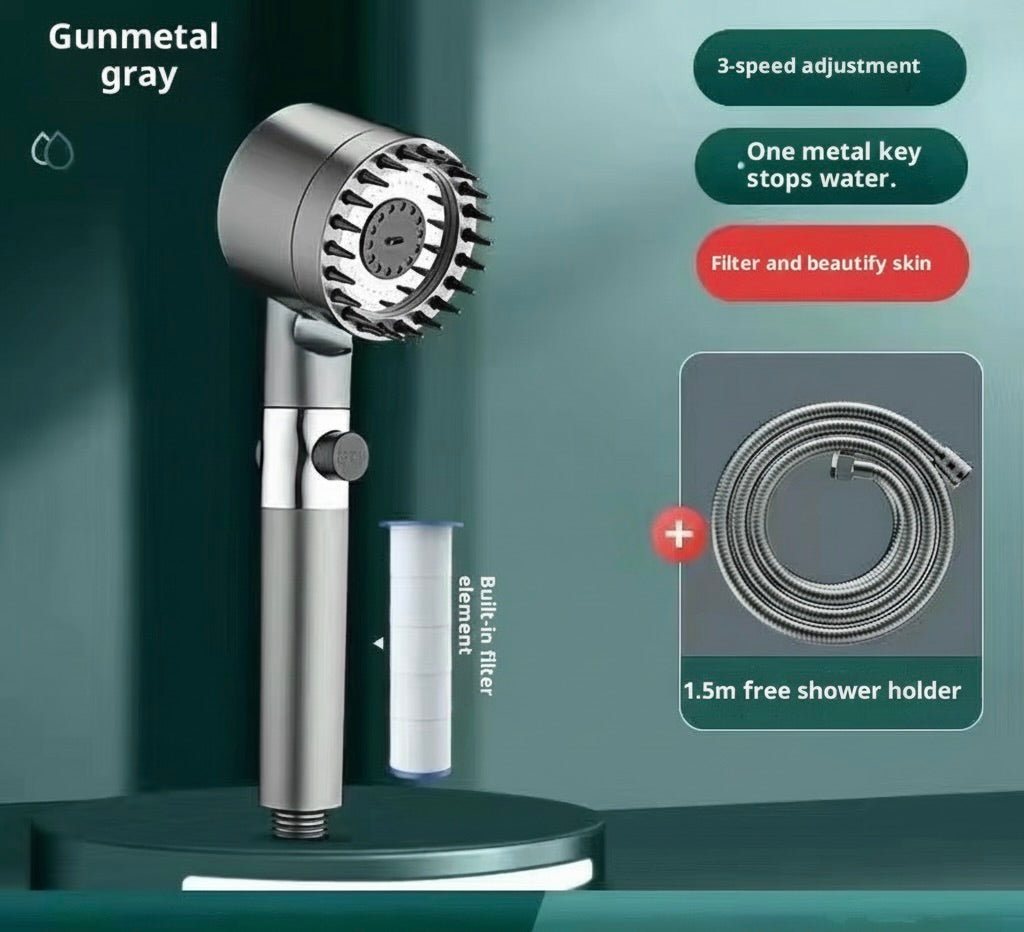 Handheld Shower Head with Multiple Spray Modes